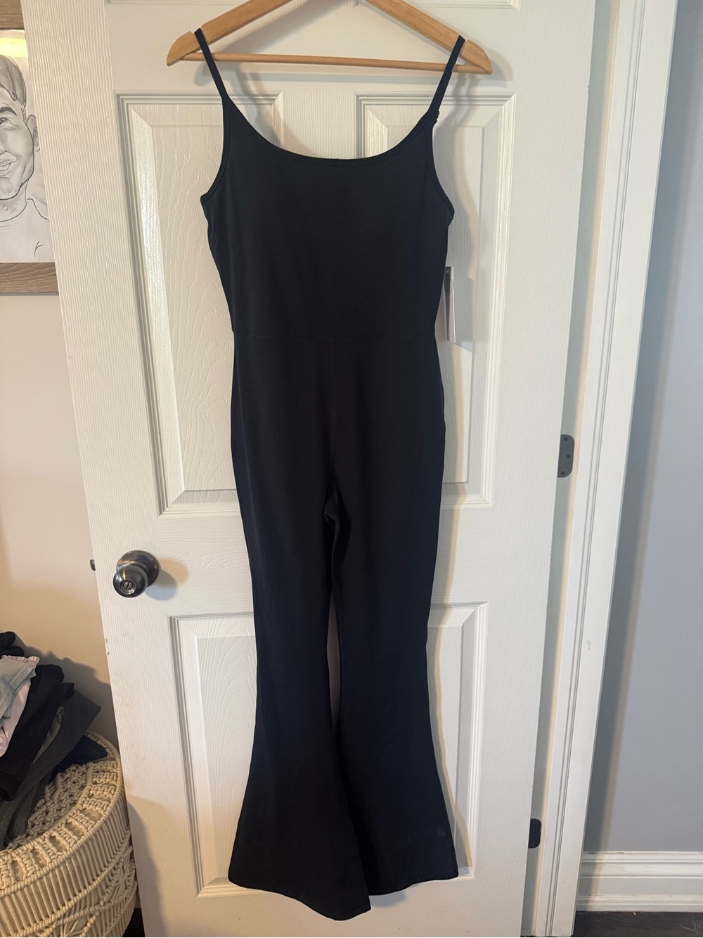 38. YOGALICIOUS FLARED JUMPSUIT SZ MD BNWT